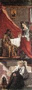 CARPACCIO, Vittore Arrival of the English Ambassadors (detail) dfg oil painting